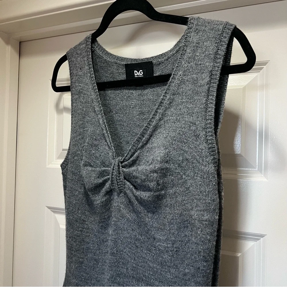 Dolce & Gabbana Alpaca Blend Dress 44 - Picture 3 of 8